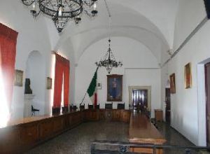 Tricase - piazza Giuseppe Pisanelli - Palazzo Gallone - Sala del Trono